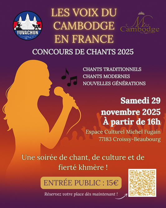 Singing Contest: The voices of Cambodia in France